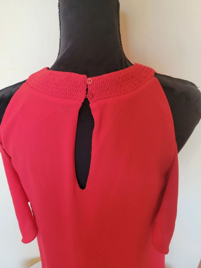 Belle robe rouge Zara 34 - photo numéro 7