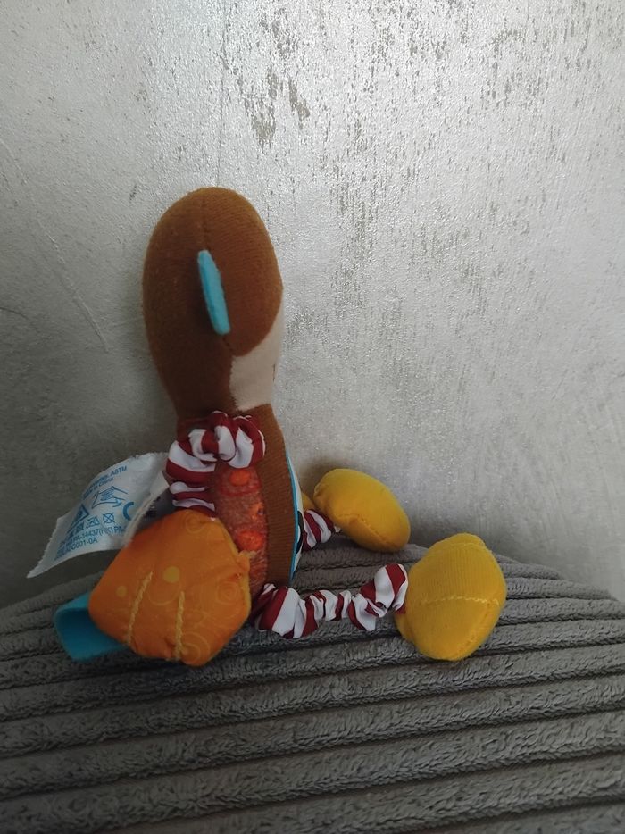 Peluche hochet bébé - photo numéro 3