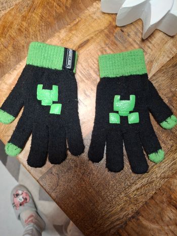 Gants minecraft