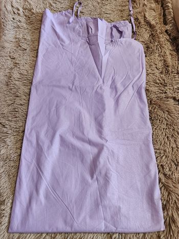 Cache sommier violet