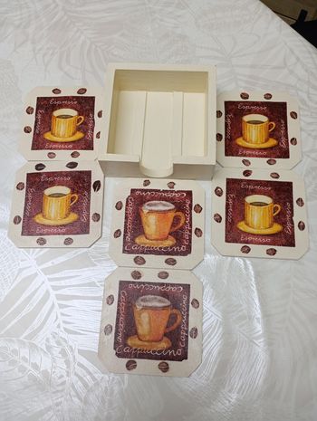 Sous verres cafés