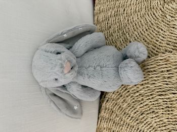 Jellycat  Peluche, Lapin, Modèle : Shimmer | Gris