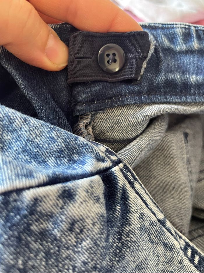 Salopette grossesse short à franges - photo numéro 4