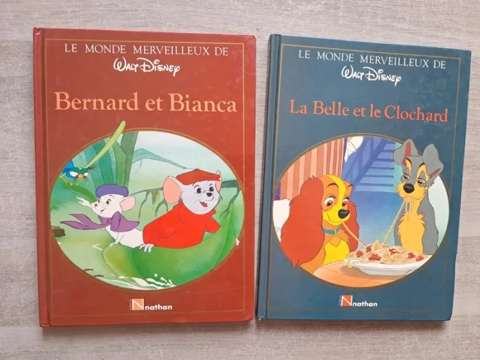 Lot de livres walt Disney