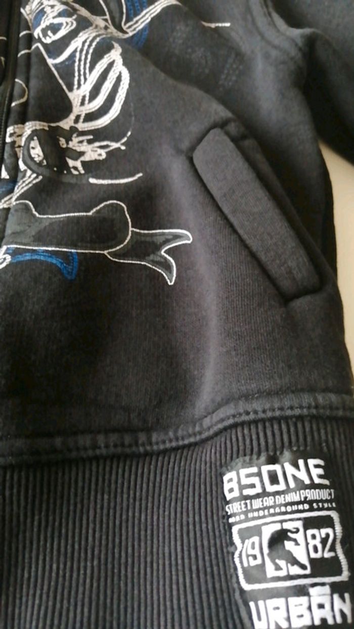 Gilet zippé bsone streetwear - photo numéro 3