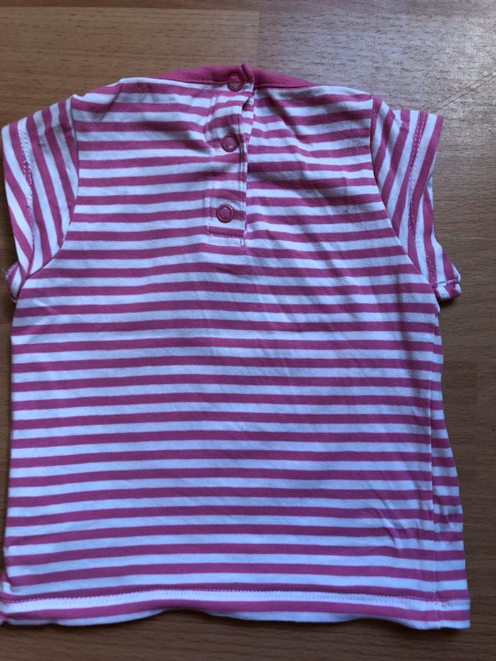 Joli T-shirt MC Orchestra T. 6 mois/67 cm fille TBE - photo numéro 2