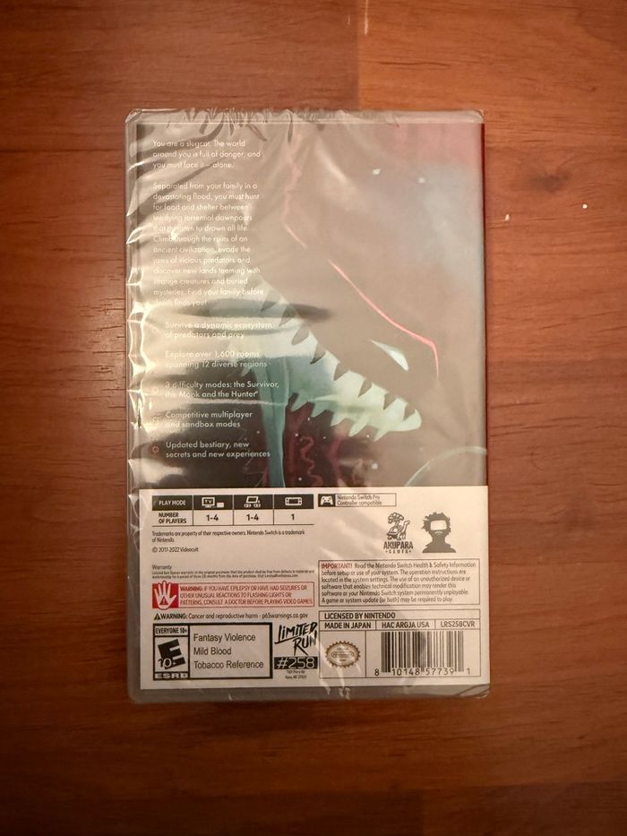 LRG#257 Rain World Jeu Nintendo Switch NEUF Limited Run - photo numéro 2