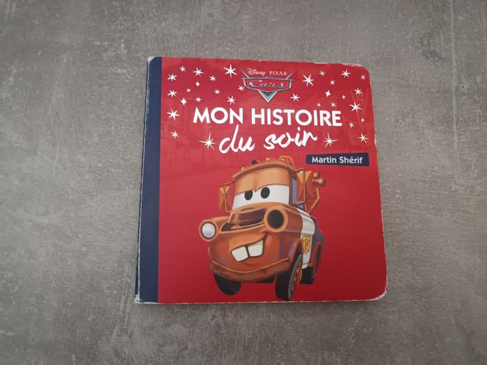 Livre mon histoire du soir Disney Pixar Cars