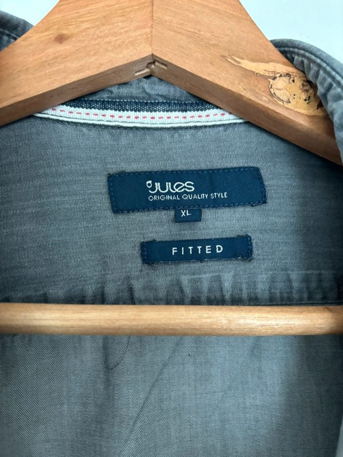 Chemise gris unie Jules Taille XL - photo numéro 2