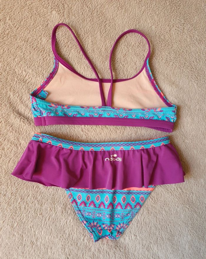 Maillot de bain 2 pièces Nabaiji taille 12 ans - photo numéro 2