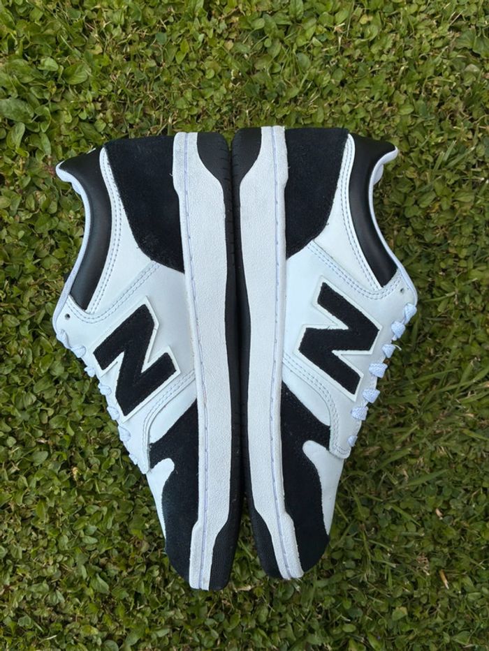 Baskets new balance 480 noir et blanche pointure 43 très bon état avec boîte - photo numéro 4