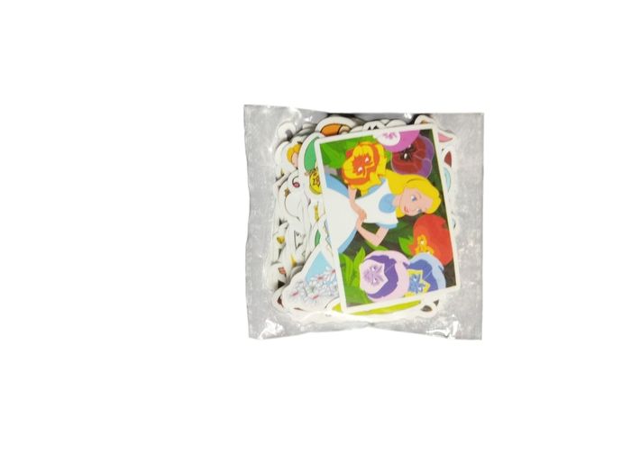 Set 50 stickers autocollants Alice au pays des merveilles - photo numéro 2