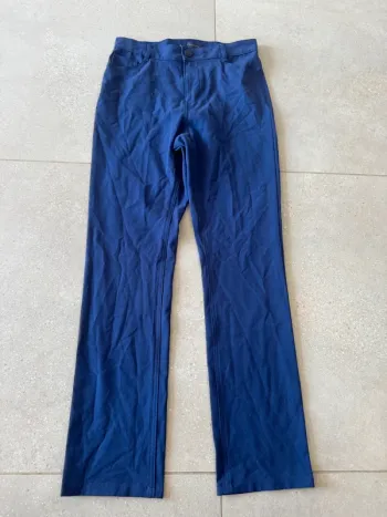 Pantalon bleu, bon état, 36*100cm