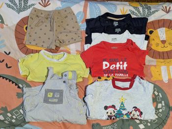 Lot de vêtements garçon 9 mois