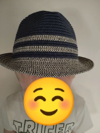 Chapeau bleu, beige 51/52