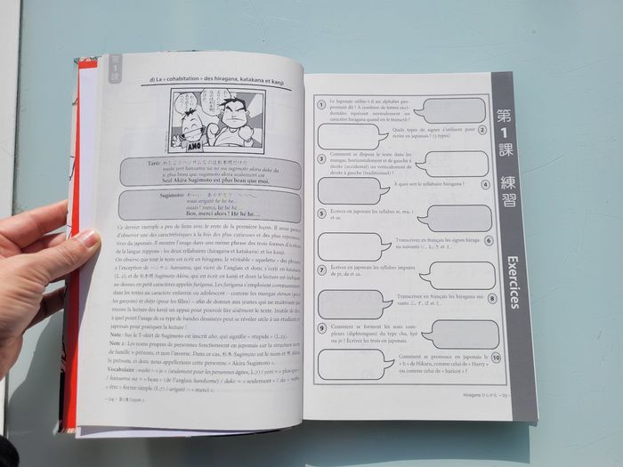 Le Japonais en manga, Marc Barnabé, cours elementaire de japonais - photo numéro 2