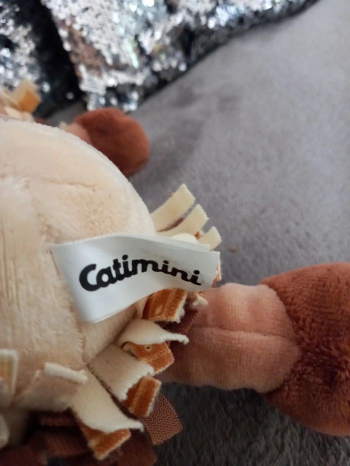 Doudou peluche Hérisson  Catimini - photo numéro 3