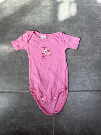 Body rose fille 1 ans Influx
