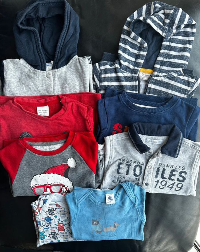 Lot vêtements garçon 12-18mois