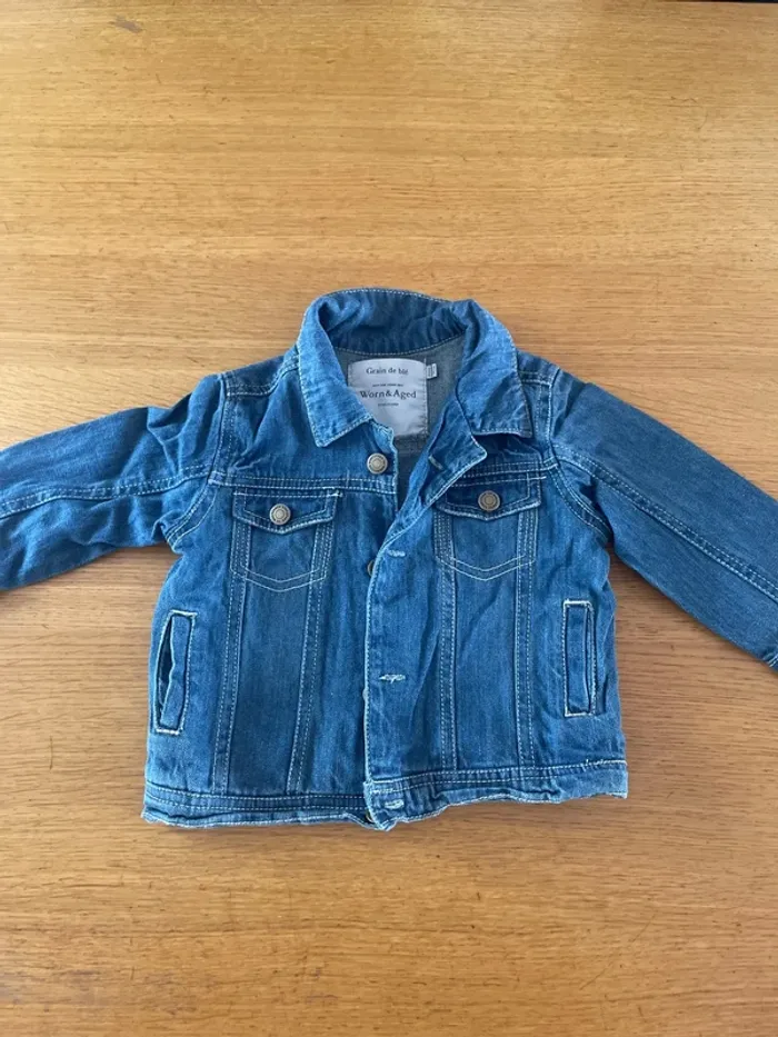 Veste jeans 12 mois