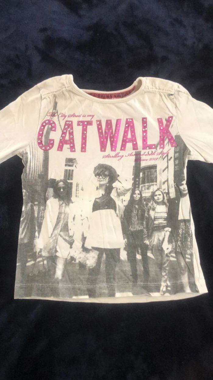 T-shirt manches longues fille 8 ans