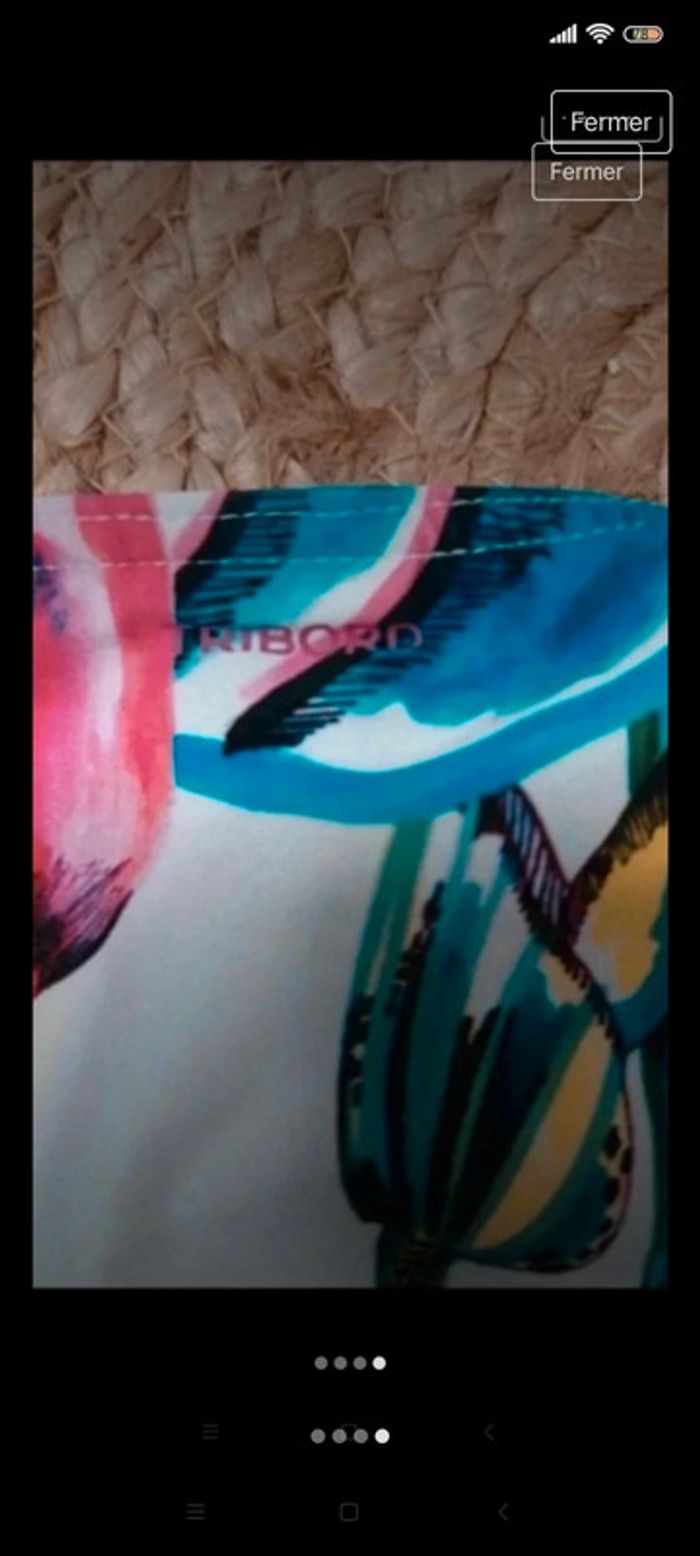 Maillot de bain t 38 tribord comme neuf - photo numéro 4