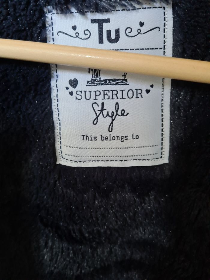 Manteau doudoune avec capuche fille taille 11-12 ans très chaud - photo numéro 5