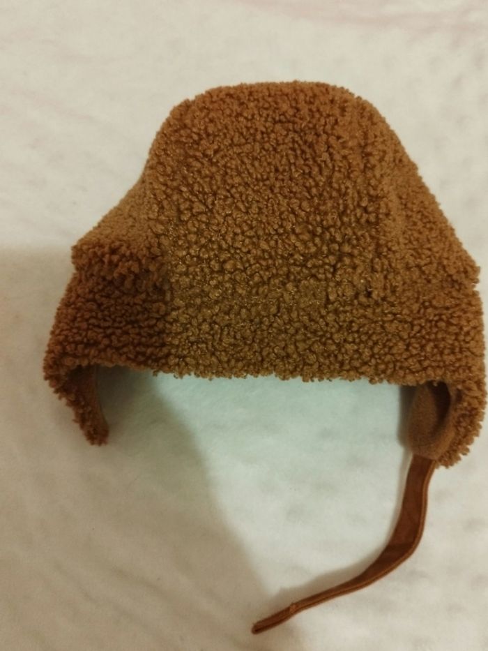 Chapka / bonnet marron Kiabi - photo numéro 2