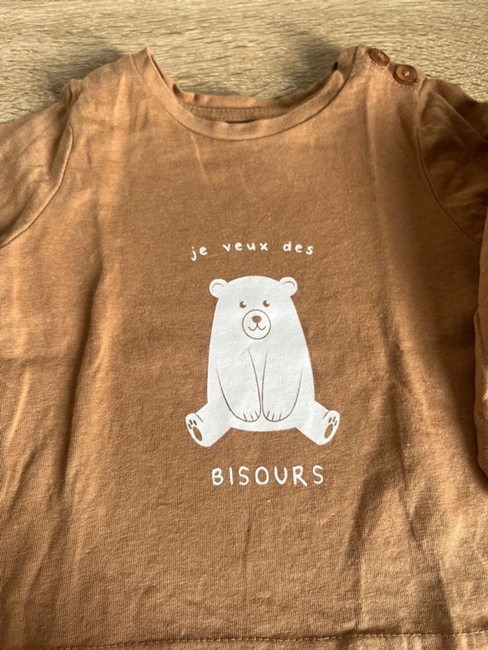 Teeshirt manche longue bébé 👶🏻 - photo numéro 2
