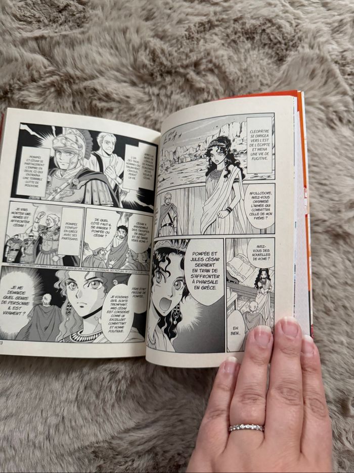 Les grands noms de l’histoire en Manga Cleopatre - photo numéro 9
