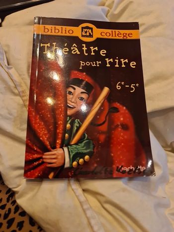 Livre théâtres pour rire