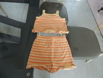Ensemble été fille Mini stéréo 12 mois
