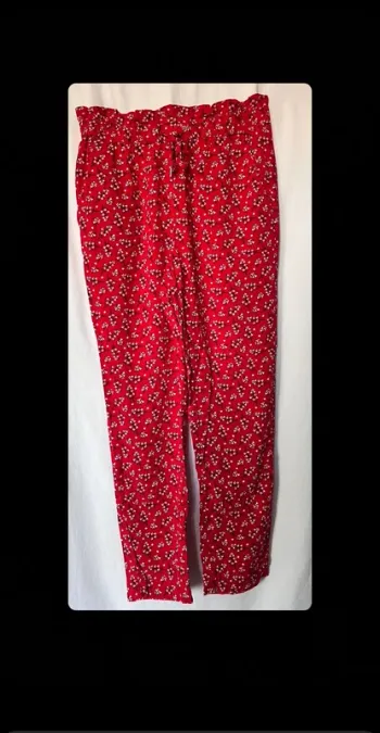 Pantalon à motifs