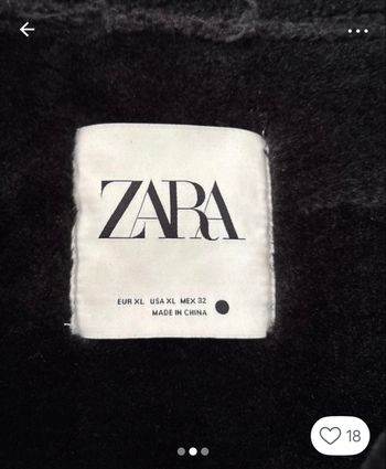 Je vend une doudoune Zara 
