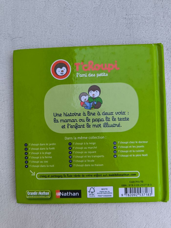 Livre T'choupi n°1 - photo numéro 3