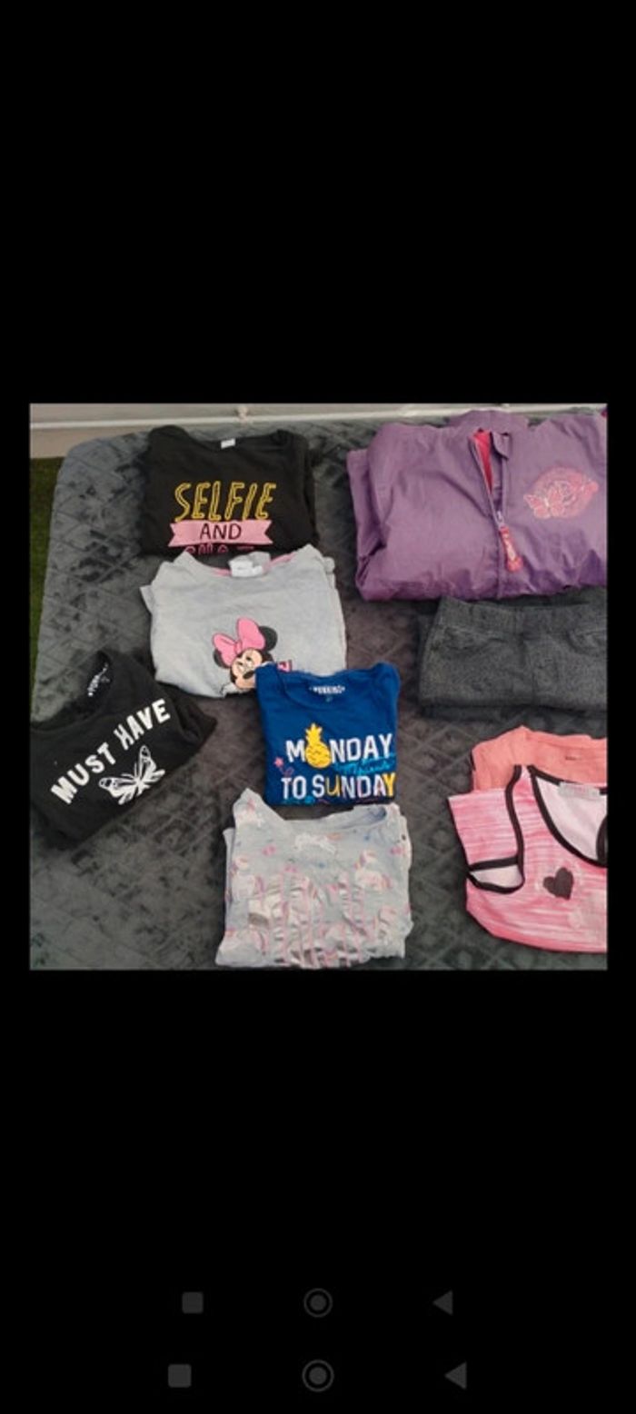 Lot vêtements fille