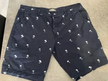 Short bleu marine XXL
