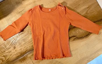 T shirt manches longues fille 12 mois