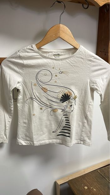 Haut( blanc fée) kiabi 