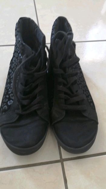 Baskets montantes femme