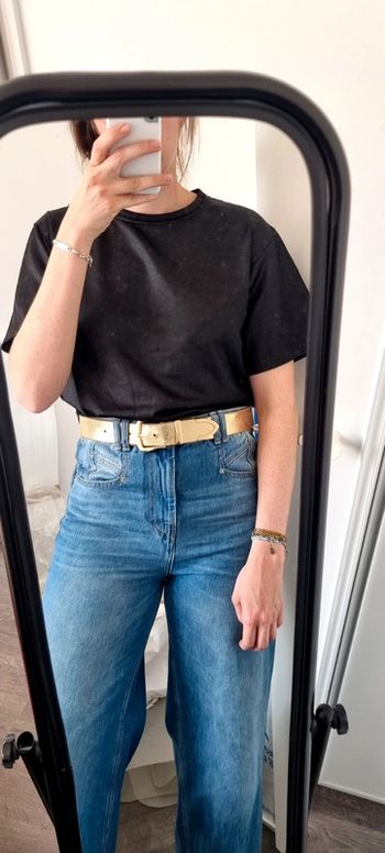 Tee-shirt noir sport the kooples taille M 38 très bon état