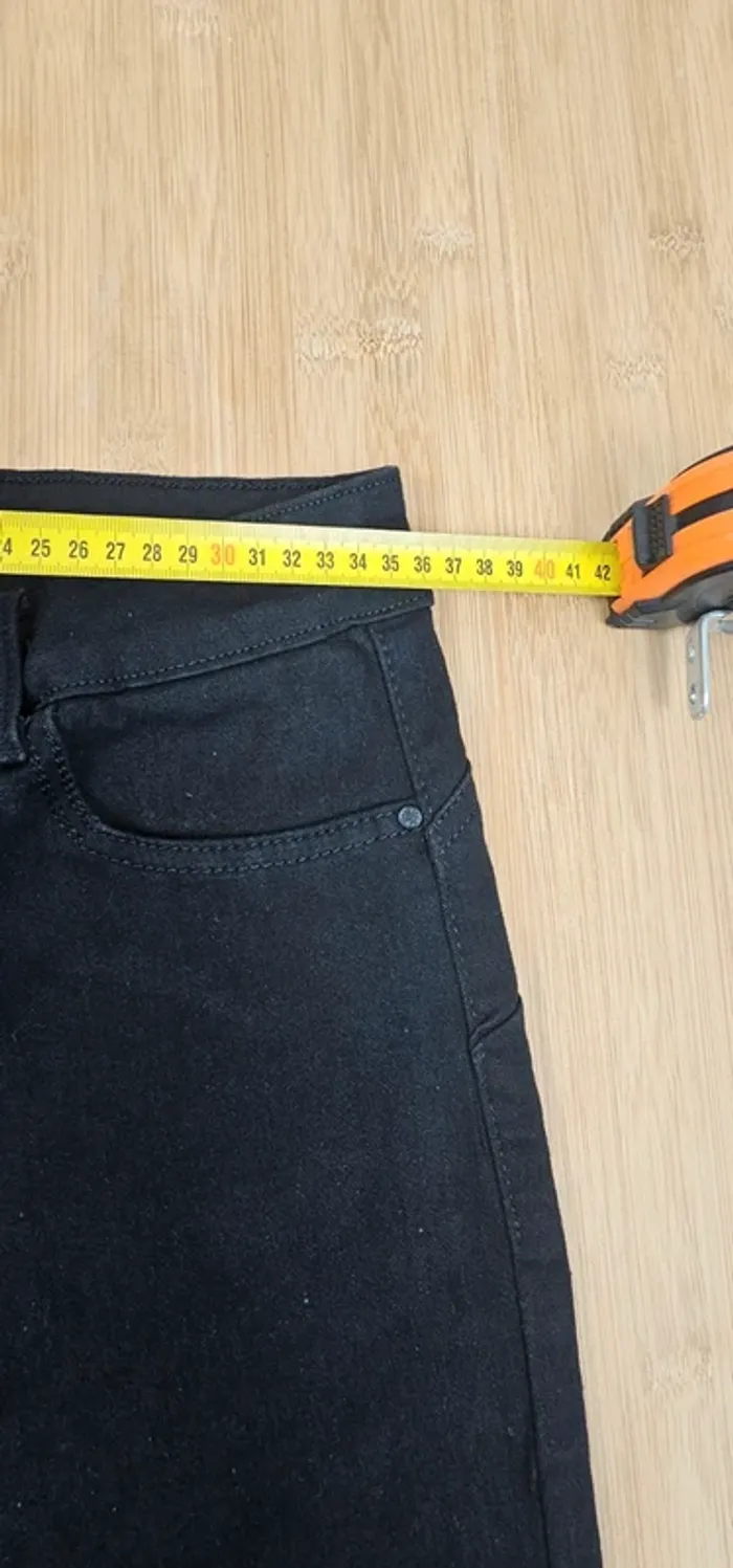 Jeans strass Mila premium noir T:40/L - photo numéro 8