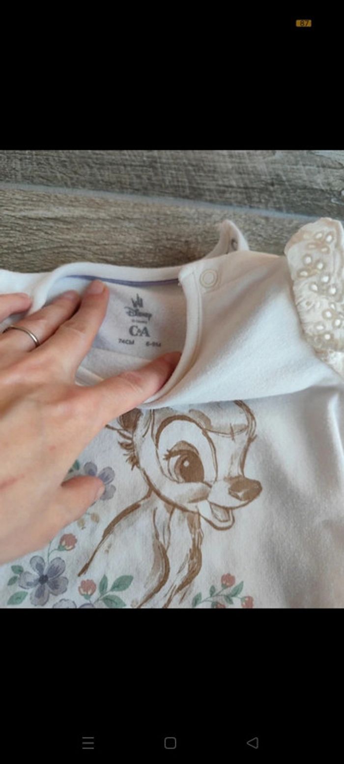 Magnifique ensemble mi saison bambie Disney avec bandeau couleur lila 🤟 - photo numéro 3