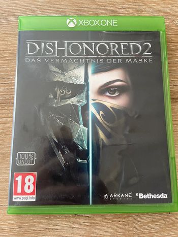 Dishonored 2 Das Vermächtnis Der Maske Xbox One Pal Deustch