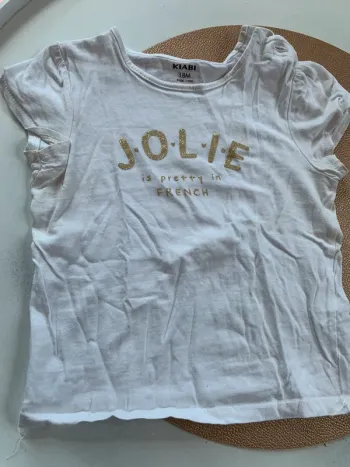 TEE shirt blanc