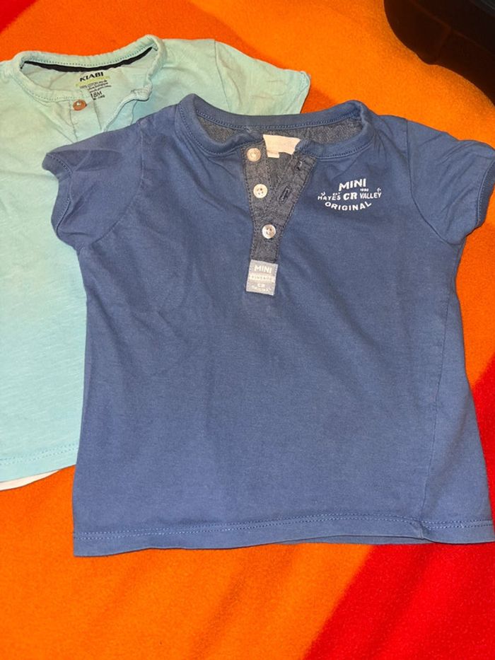 Lot de 5 t-shirt bébé - 18 mois - photo numéro 4