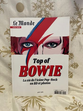 Le Monde Top of Bowie La vie de l icône Pop- Rock