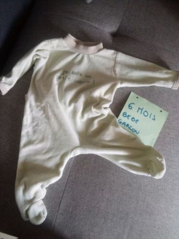 Pyjama 6 mois garçon