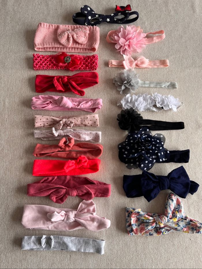 Bandeaux fille lot
