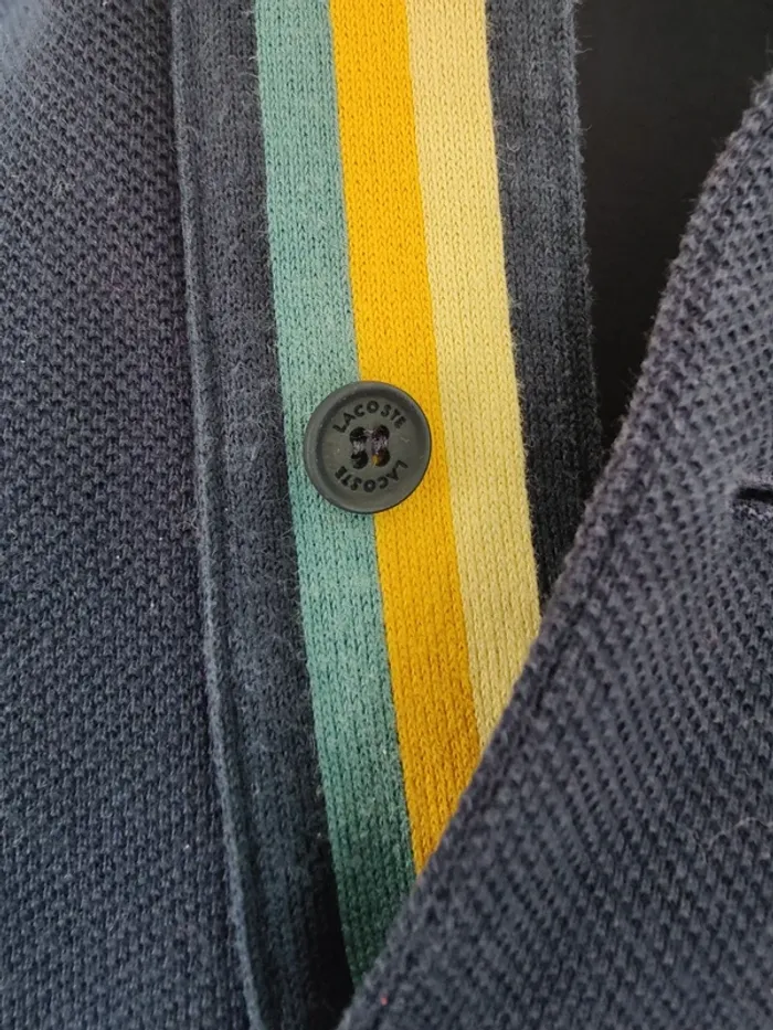 Polo Lacoste Slim fit marine L - photo numéro 8